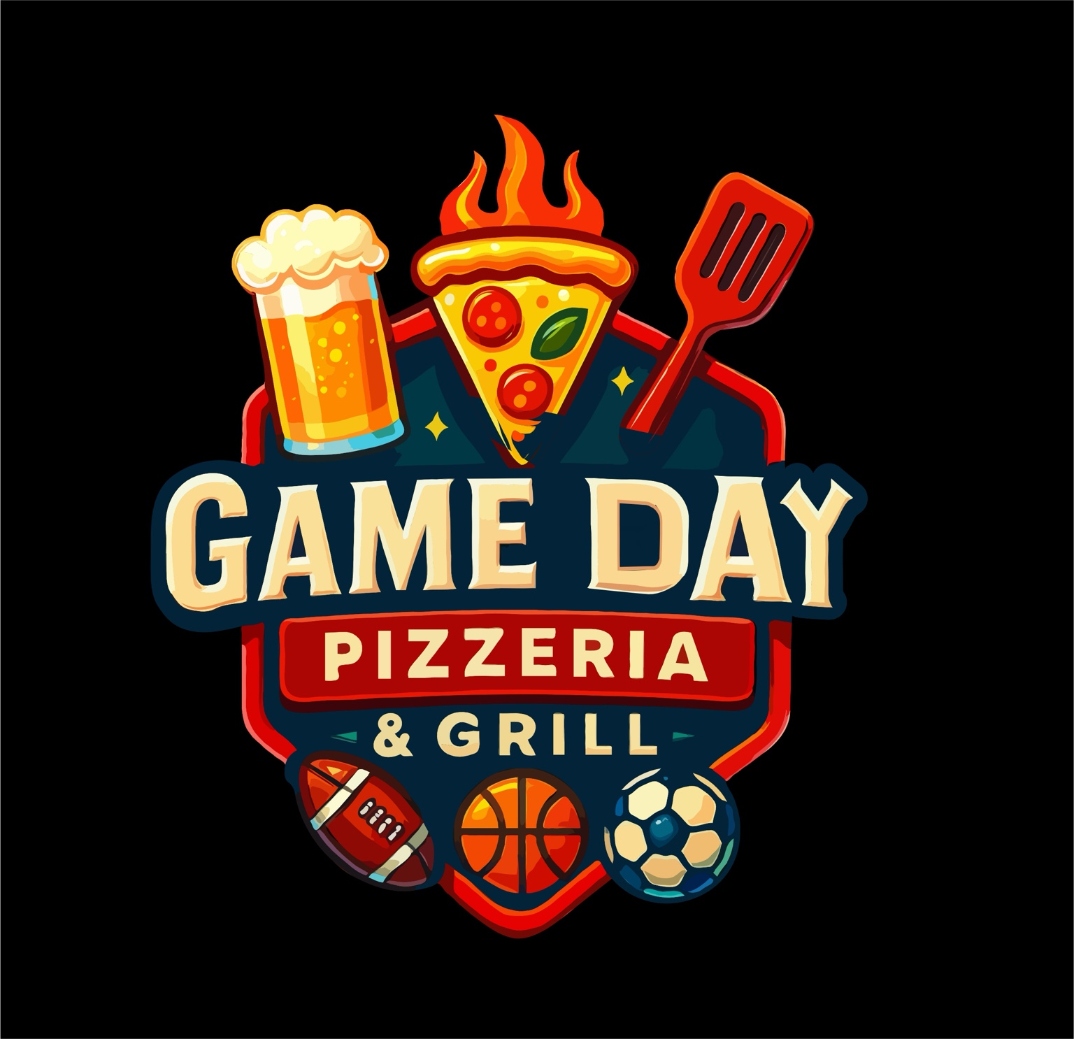 Game Day Pizzeria & Grill logo